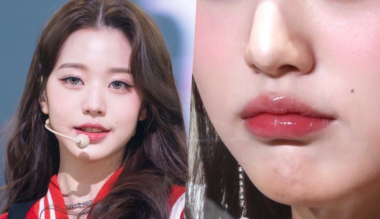 head person face cosmetics lipstick female girl teen