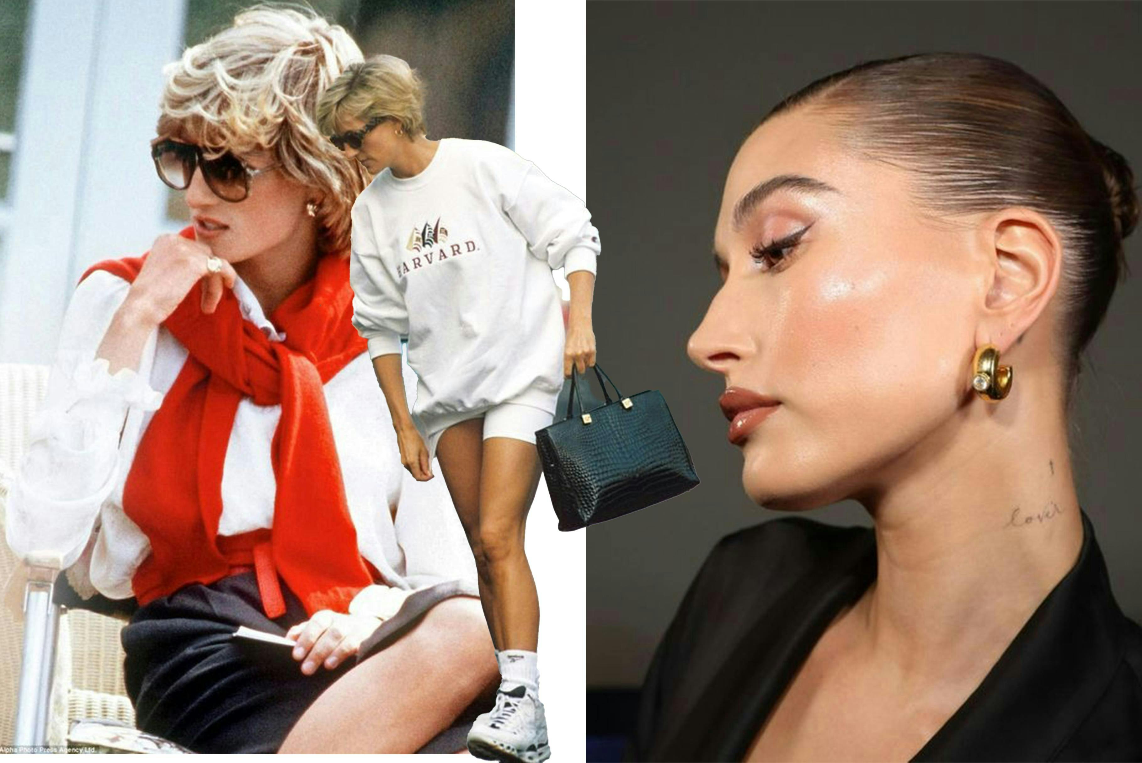 head person face adult female woman accessories earring sunglasses handbag